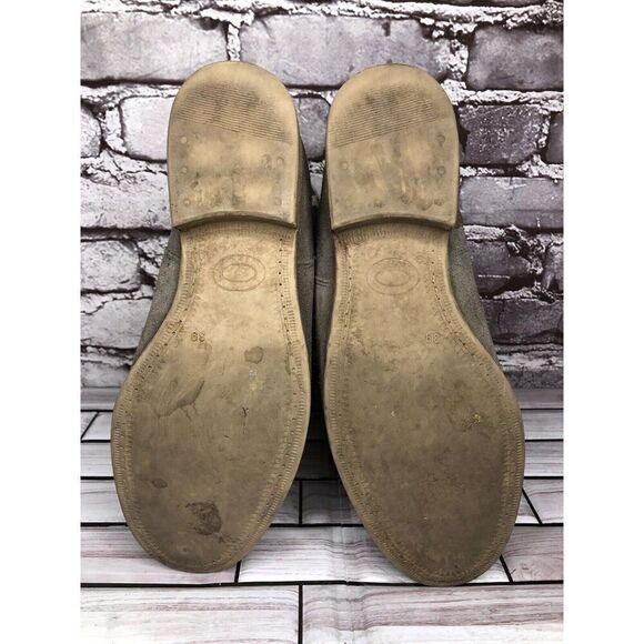 Anthropologie Howsty Gray Suede Western Heel Ankle Boots Women’s Sz 39EU/8.5M US - Picture 16 of 16